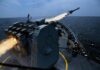 Pakistan Navy ships successfully hit air targets with surface-to-air FM 90 Missiles