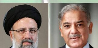 President of Iran Congratulates Shahbaz Sharif on his election as Prime Minister Pakistan