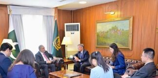 Chinese Ambassador Jiang Zaidong calls on Foreign Minister Pakistan