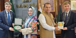 Ambassador Kazakhstan Holds Meetings with Commissioners of Faisalabad, Lahore for Implementation of Twinning with Turkestan, Shymkent