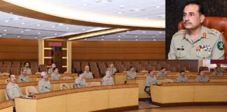 Pakistani Military Commanders Express Concern on Escalating Tension in Middle East