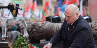Belarus Celebrated Soviet Union Victory over Nazi Germany in 1945 on 09 May