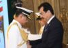 Acting President of Pakistan for Further Consolidating Bilateral Ties with Malaysia – Confers Military Award on Visiting Naval Chief