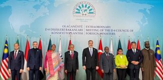 D-8 Council of Foreign Ministers Meets @ Istanbul for End to Inhumane,Unjustified War on Gaza