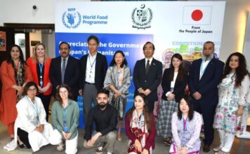 Japan’s contribution enhances food security, nutrition and builds resilience in Pakistan through WFP support