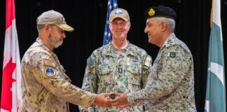 PAKISTAN NAVY TAKES OVER COMMAND OF COMBINED TASK FORCE-150 FROM CANADA