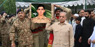 Prime Minister Army Chief Attend the Funeral of Young Captain Martyred Defending the Motherland