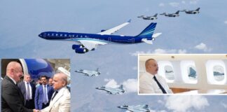 PM Pakistan Himself Welcome President Ilham @ Airport – PAF Jets Escort the Aircraft of Visiting Leader of Azerbaijan