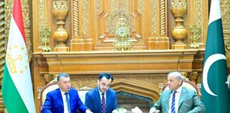 Pak Tajik Prime Ministers Express Satisfaction on Steadily Expanding Bilateral Cooperation