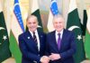 Pak Uzbek Leaders Discuss Early Realization of Trilateral Railway, PTA and TTA in Astana