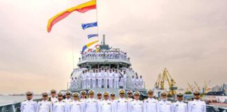 PAKISTAN NAVY COMMISSIONS THIRD OFFSHORE PATROL VESSEL, PNS HUNAIN IN ROMANIA