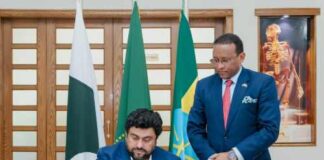 Governor Sindh Visits Ethiopian Embassy to Condole with Ambassador Jemal Beker Over Landslide Incident