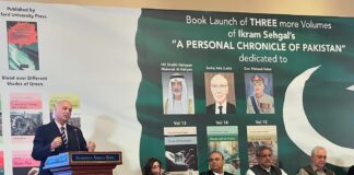 Ikram Sengal’s Books “Terms of Frustration” , “Dreams and the Reality” and “The Kakar Model” Launched in Islamabad