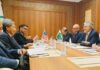 Pakistan Malaysia Foreign Ministers Meet at Sidelines of OIC Extraordinary Meeting