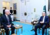Prime Minister Pakistan Appreciates the Service of Ambassador in Promotion of Palestine Cause and Bilateral Relations