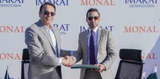 Monal finds another RooF in Capital to give Islamabad’s View to the customers, Signs Agreement with IMARAT for the biggest rooftop Restaurant at IMARAT Downtown.