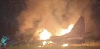 INDIAN MIG 29 CRASHED NEAR BORDER AT ODD EARLY HOURS 3 DAYS BEFORE DEFENSE DAY OF PAKISTAN