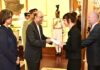 Envoys of Sweden and Belgium present credentials to the President