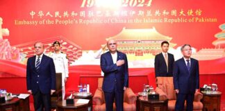 Pakistan Thankful to China for Continued Support and Cooperation – President and Prime Minister Express Gratitude @ 75th anniversary of founding of the PRC