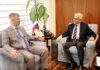 Russian Ambassador Calls on Defense Minister Pakistan