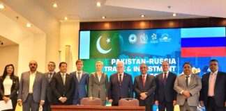 The First ever Pakistan Russia Trade & Investment Forum in Moscow – Participation of 60 Pakistani Companies