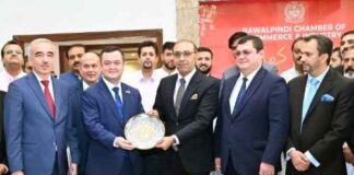 Uzbek Chemical Industry and Chamber of Commerce Delegation Visits Pakistan , Discuss Joint Ventures at RCCI