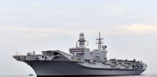 MAIDEN VISIT OF ITALIAN AIRCRAFT CARRIER TO PAKISTAN: ITALIAN NAVY CARRIER STRIKE GROUP VISITS KARACHI