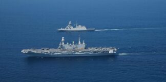 Italian Navy Aircraft Carrier ITS CAVOUR and Frigate ITS ALPINO visit Pakistan – Participate in Naval exercises