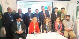 UNICEF joins hands with Pakistan to protect children from climate risks
