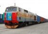 First time from Azerbaijan to China Cargo Train via Kazakhstan
