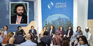 Qaiser Nawab Speaks at ICESCO’s Youth Dialogue for Climate Action at COP29
