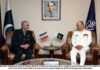 Irani Deputy Minister of Defence Meets Vice Chief of Naval Staff Pakistan