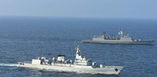 PNS ZULFIQUAR CONDUCTS EXERCISE WITH KOREAN NAVY SHIP IN THE ARABIAN SEA