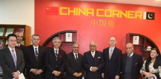 China Corner @ ISSI Inaugurated – “CPEC will not only continue to go forward but would also be enlarged and expanded ” – Tariq Fatemi