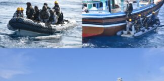 PAKISTAN NAVY SHIP SAIF CONDUCTS EXERCISES WITH ROYAL NAVY OF OMAN SHIP AL SEEB AND SPANISH NAVY SHIP SANTA MARIA