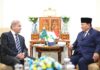 Prime Minister Shehbaz Sharif meets with President Prabowo Subianto of Indonesia