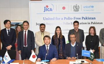 Japan announces $3.1 million grant to support Pakistan’s Polio Programme