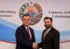 Qaiser Nawab, Founder & CEO of THE Society International, Calls on Ambassador of Uzbekistan