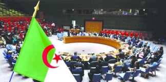 ALGERIA ASSUMES PRESIDENCY OF UN SECURITY COUNCIL – PLEDGES HIGHLIGHTING PALESTINE, ARAB AFRICAN ISSUES