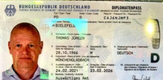 GERMAN DIPLOMAT FOUND DEAD IN HIS LOCKED FLAT IN DIPLOMATIC ENCLAVE ISLAMABAD