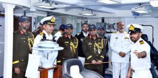 PRINCIPAL STAFF OFFICER (PSO) OF THE ARMED FORCES DIVISION OF BANGLADESH VISITS KARACHI
