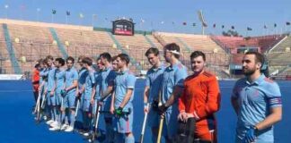 German Ambassador hosts a reception for the German hockey Team visiting Pakistan under the Prime Minister Youth Programme