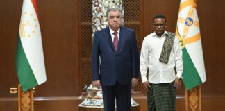 Ambassador of Ethiopia Presents Credentials to President of Tajikistan