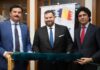 Governor Vows to Restore Soft Image of KP @ Welcome event for Romanian Envoy by Habib Orakzai in Islamabad