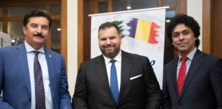 Governor Vows to Restore Soft Image of KP @ Welcome event for Romanian Envoy by Habib Orakzai in Islamabad