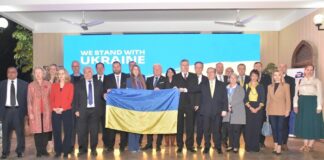” We Stand with Ukraine ” – EU + UK Express Solidarity and Unity Against Russia – Reject Negotiations without Europe & Ukraine