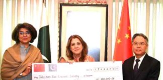 Chinese Red Cross Sends $100 Thousand Cash Assistance for Balochistan Train Hijack Victims