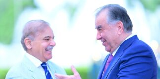 Prime Minister Pakistan Congratulated President Tajikistan on Eid ul Fitr