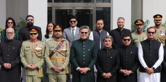 Flag Hoisting Ceremony at Pakistan Embassy, Beijing to Mark the Pakistan Day