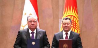 The World Including Pakistan,China,Russia, UN, EU, CIS Welcoming ” Resolution of Kyrgyz Tajik Border Dispute Forever ” – Appreciating Presidents of Two CARs